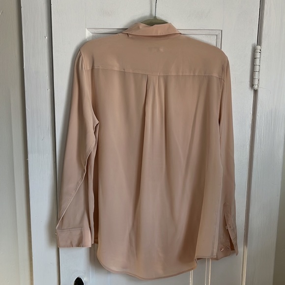 Equipment Femme Silk Pink Button Down Shirt - Picture 9 of 9